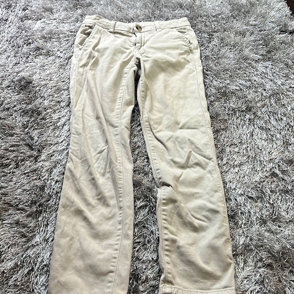 American Eagle Khaki Super Stretch